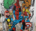 Pix Kumaş lisanslı Marvel kahramanları desenli kumaşlarla dikilmiş kıyafet ve ev tekstili örnekleri.